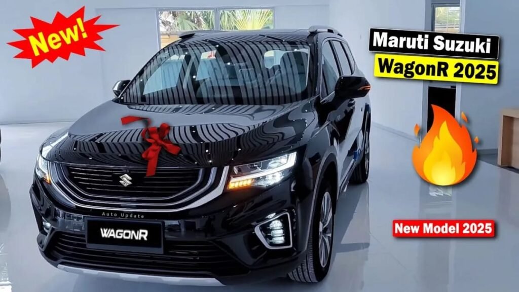 Maruti WagonR 2025, New WagonR launch, WagonR safety update, WagonR 6 airbags, WagonR 2025 features, WagonR SmartPlay Pro+, WagonR AMT, WagonR CNG 2025, WagonR 1.2L petrol, WagonR facelift 2025, WagonR interior upgrade, WagonR mileage 2025, WagonR tall-boy design, WagonR touchscreen infotainment, WagonR ESP, WagonR dual tone color, WagonR digital cluster, WagonR engine options, WagonR pricing 2025, WagonR safety shield