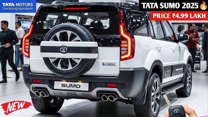Tata Sumo Gold 2025, Tata Sumo Gold relaunched, New Sumo Gold launch, Sumo Gold comeback, Tata Sumo Gold specs, Sumo Gold mileage 2025, Sumo Gold diesel, Sumo Gold CNG, Sumo Gold SUV, Tata Sumo 2025, Sumo Gold pricing, Sumo Gold features, Sumo Gold modern design, Sumo Gold legacy SUV, Tata Motors Sumo Gold, Sumo Gold rugged SUV, Sumo Gold boxy design, Sumo Gold showcases, Sumo Gold bookings, Sumo Gold India launch